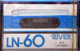 Compact Cassette River 60 Type I Normal 1984 Japan