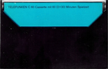 Compact Cassette Telefunken 60 Type I Normal 1972 Germany