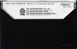 Compact Cassette TDK D 90 Type I Normal 1972 Europe, USA