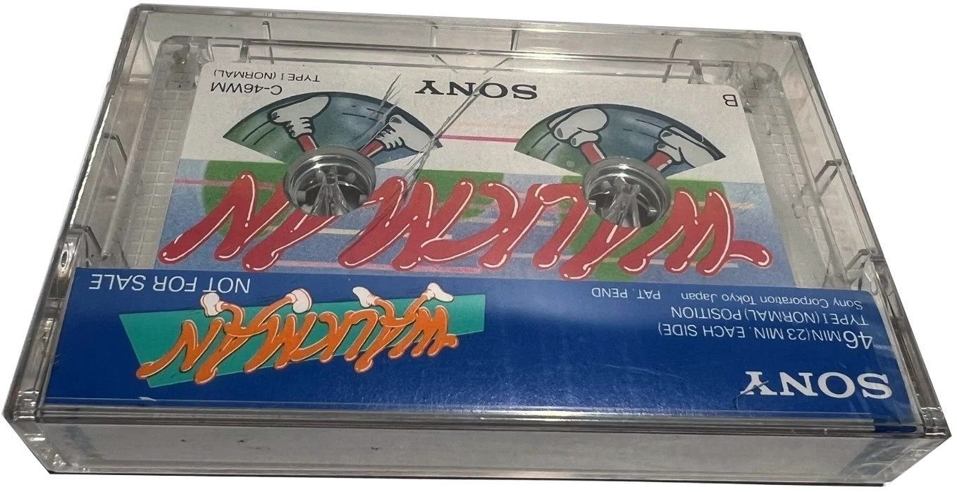 Compact Cassette Sony Walkman 46 "C-46WM" Type I Normal 1983 Japan