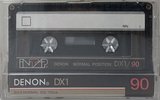 Compact Cassette Intap DX1 90 "Denon" Type I Normal 1995 Russia
