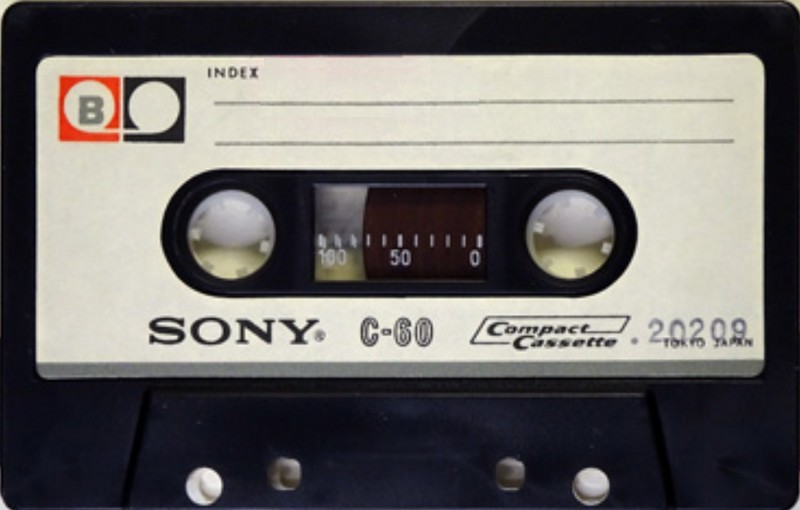 Compact Cassette Sony 60 "Magazine Tape" Type I Normal 1969 Japan