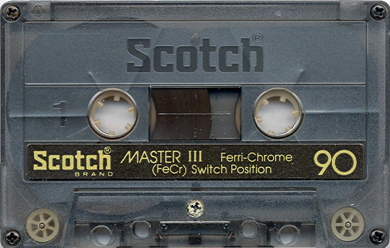 Compact Cassette: 3M Scotch - Master III 90