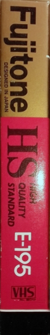 VHS, Video Home System Fujitone 195 Type I Normal Europe