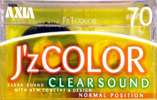 Compact Cassette AXIA J`z 1 Color 70 "JZ1J 70" Type I Normal 2002 Japan