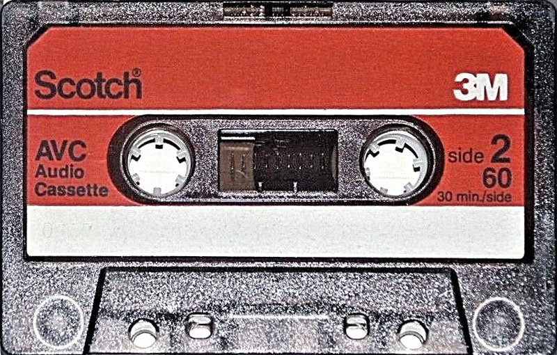 Compact Cassette Scotch AVC 60 Type I Normal 1972 USA