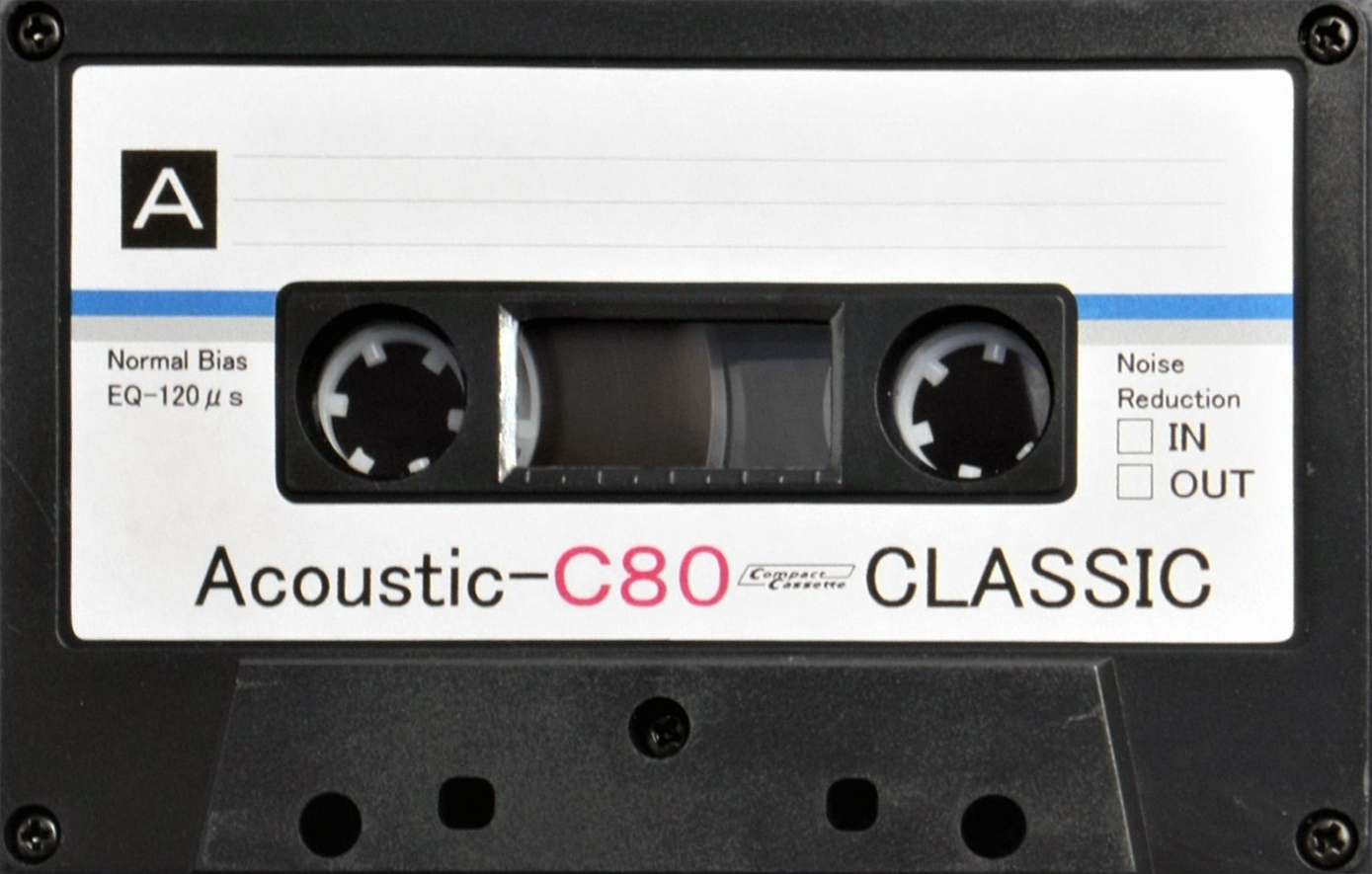 Compact Cassette Classic Acoustic 80 Type I Normal 2021 Worldwide