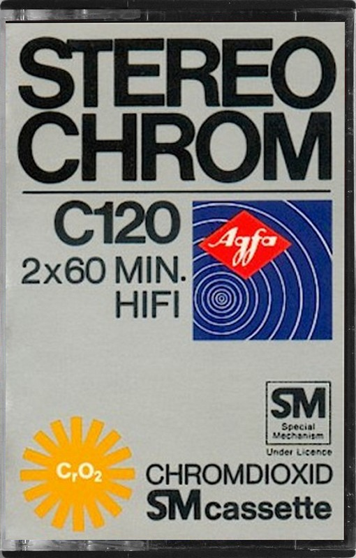 Compact Cassette: AGFA  - Stereochrom 120