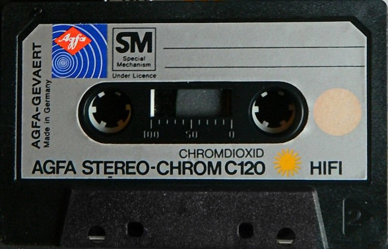 Compact Cassette: AGFA  - Stereochrom 120