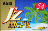 Compact Cassette AXIA J`z Metal 54 "JZMF 54" Type IV Metal 1996 Japan