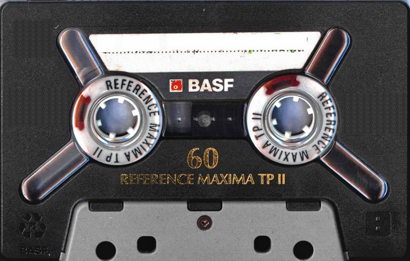 Compact Cassette BASF TP II Reference Maxima 60 Type II Chrome 1993 Europe