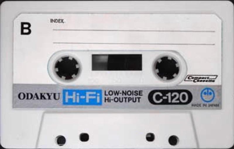 Compact Cassette Odakyu 120 Type I Normal 1975 Japan