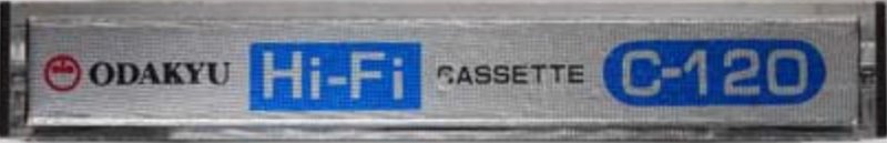 Compact Cassette Odakyu 120 Type I Normal 1975 Japan