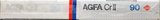 2 pack AGFA Stereochrom HD 90 "Cr II" Type II Chrome 1982 France