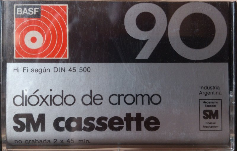 Compact Cassette: BASF  - Chromdioxid 90