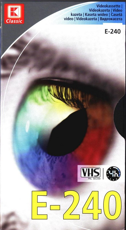 VHS, Video Home System K Classic 240 Type I Normal 2010 Worldwide