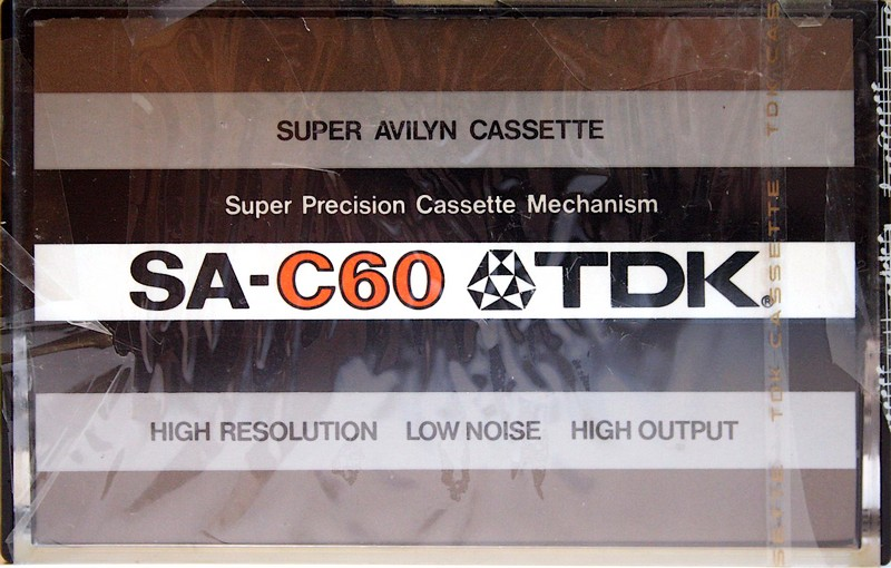 Compact Cassette: TDK  - SA 60