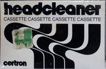 Compact Cassette Certron Cleaning Cassette 1974 USA