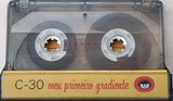 Compact Cassette Gradiente 30 "Meu primeiro" Type I Normal Latin America