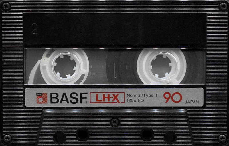 Compact Cassette BASF LH-X 90 Type I Normal 1982 Japan