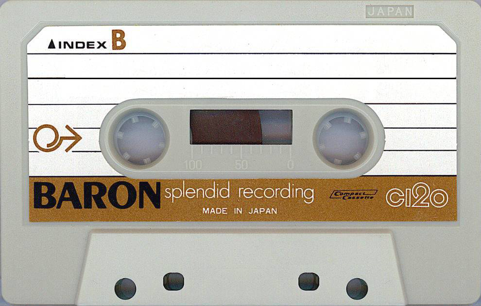 Compact Cassette Baron 120 Type I Normal 1973 Japan