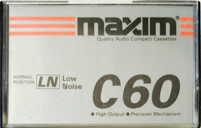 Compact Cassette: Unknown Maxim - LN 60