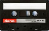Compact Cassette Dena SK-X 60 "Ferric" Type I Normal Near East