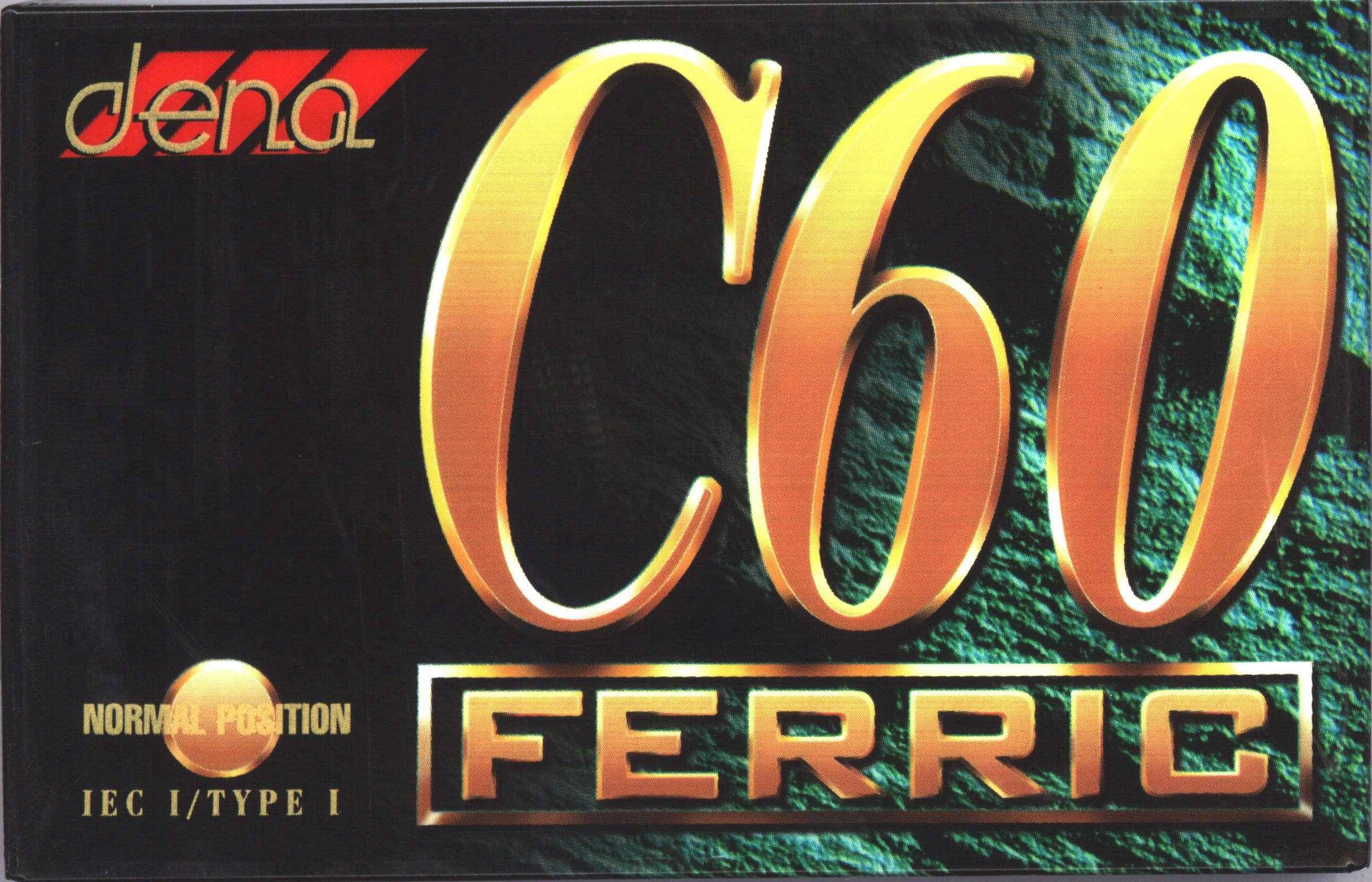 Compact Cassette Dena SK-X 60 "Ferric" Type I Normal Near East