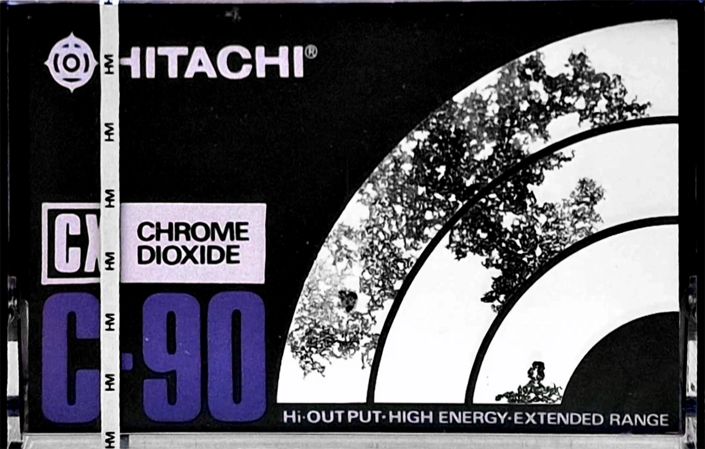 Compact Cassette Hitachi CX 90 Type II Chrome 1975 Japan
