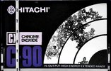 Compact Cassette Hitachi CX 90 Type II Chrome 1975 Japan