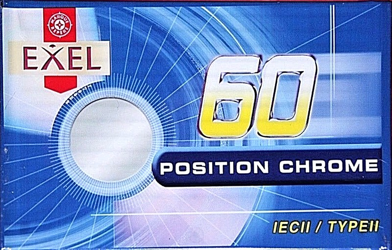 Compact Cassette Exel 60 Type II Chrome Europe