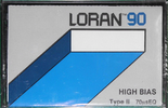 Compact Cassette Loran 90 Type II Chrome 1981 USA