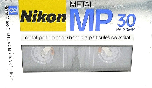 Video8, Hi8, Digital8 Nikon 30 "P5-30MP" Type IV Metal 1987 Europe