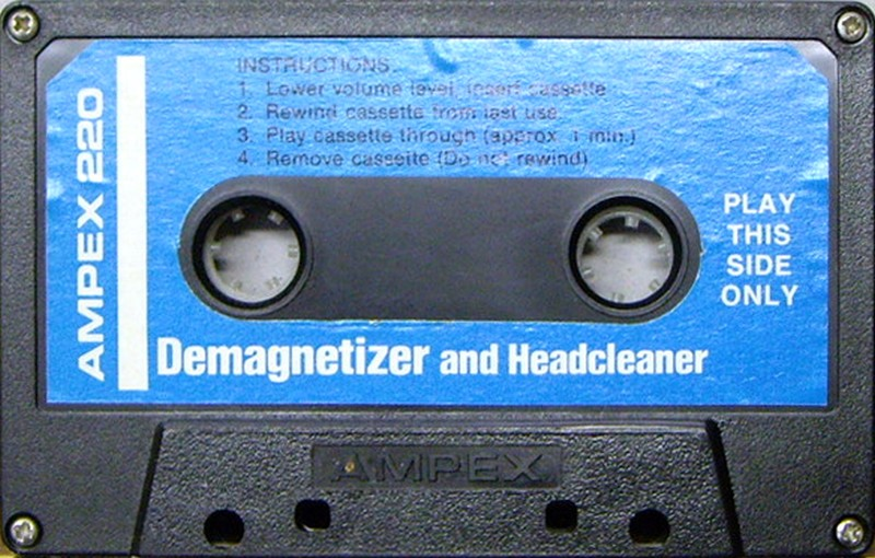 Compact Cassette Ampex Cleaning Cassette Mexico