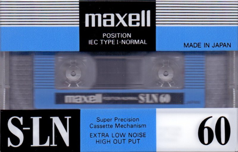 Compact Cassette: Maxell / Hitachi Maxell - S-LN 60