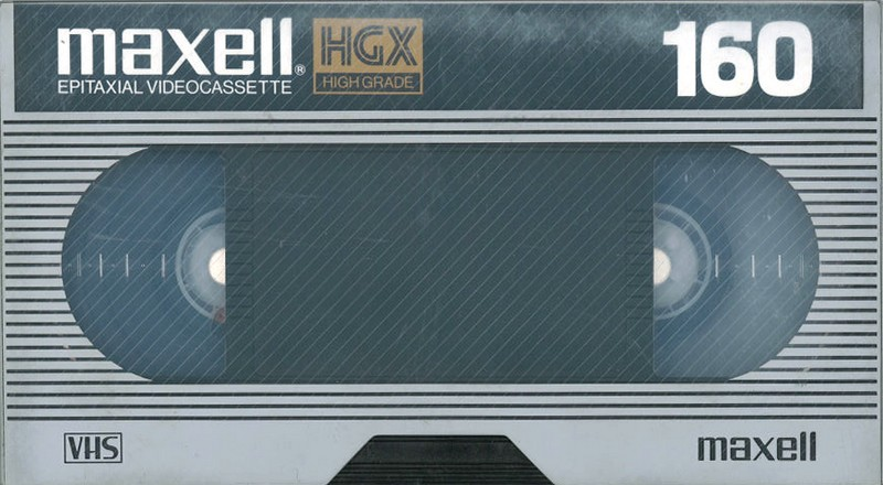 VHS, Video Home System: Maxell / Hitachi Maxell - HGX 160