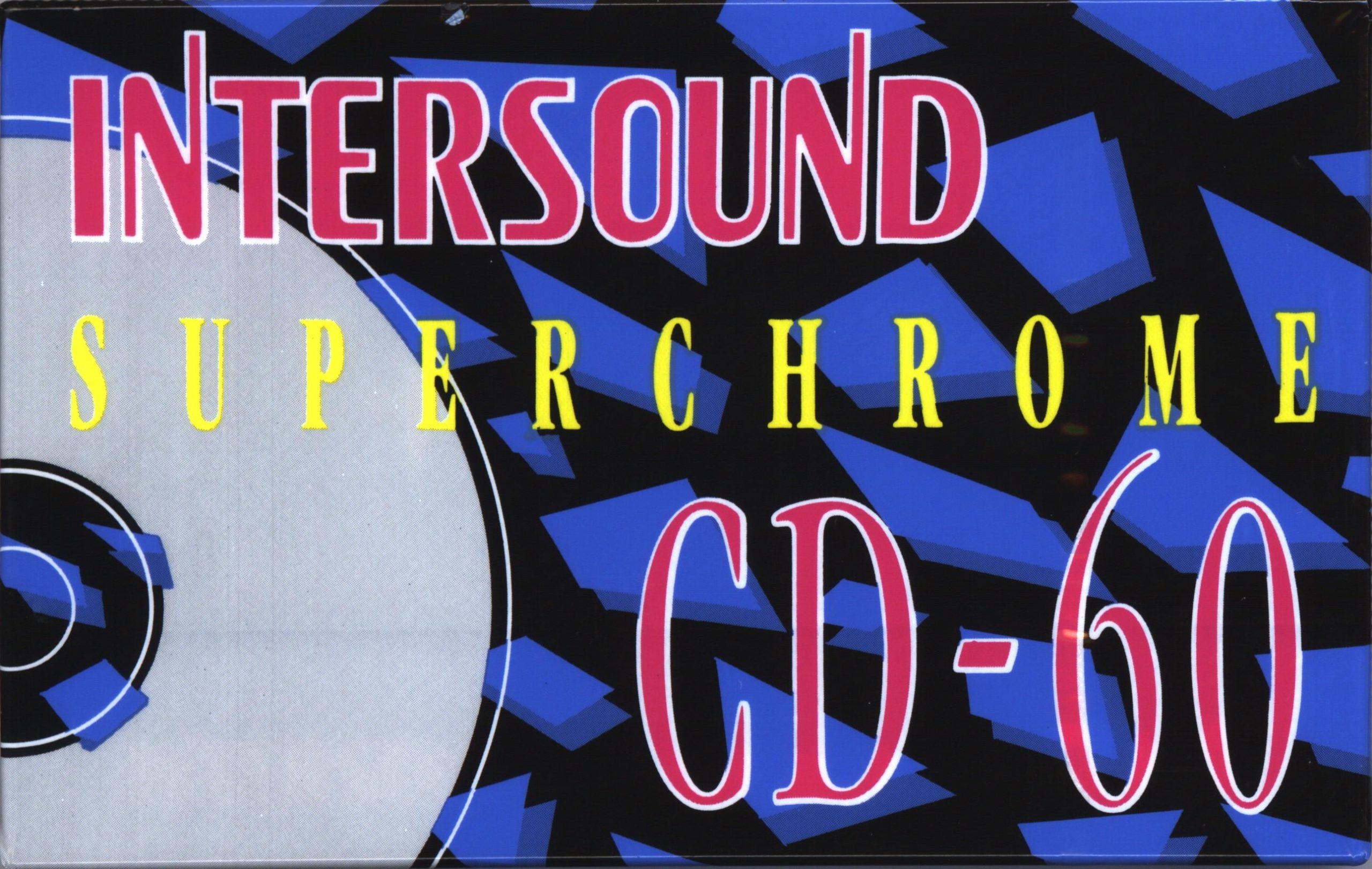 Compact Cassette Intersound CD 60 Type II Chrome 1990 Europe