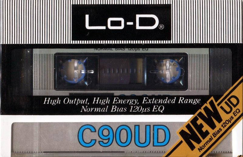 Compact Cassette Lo-D UD 90 Type I Normal 1981 Japan