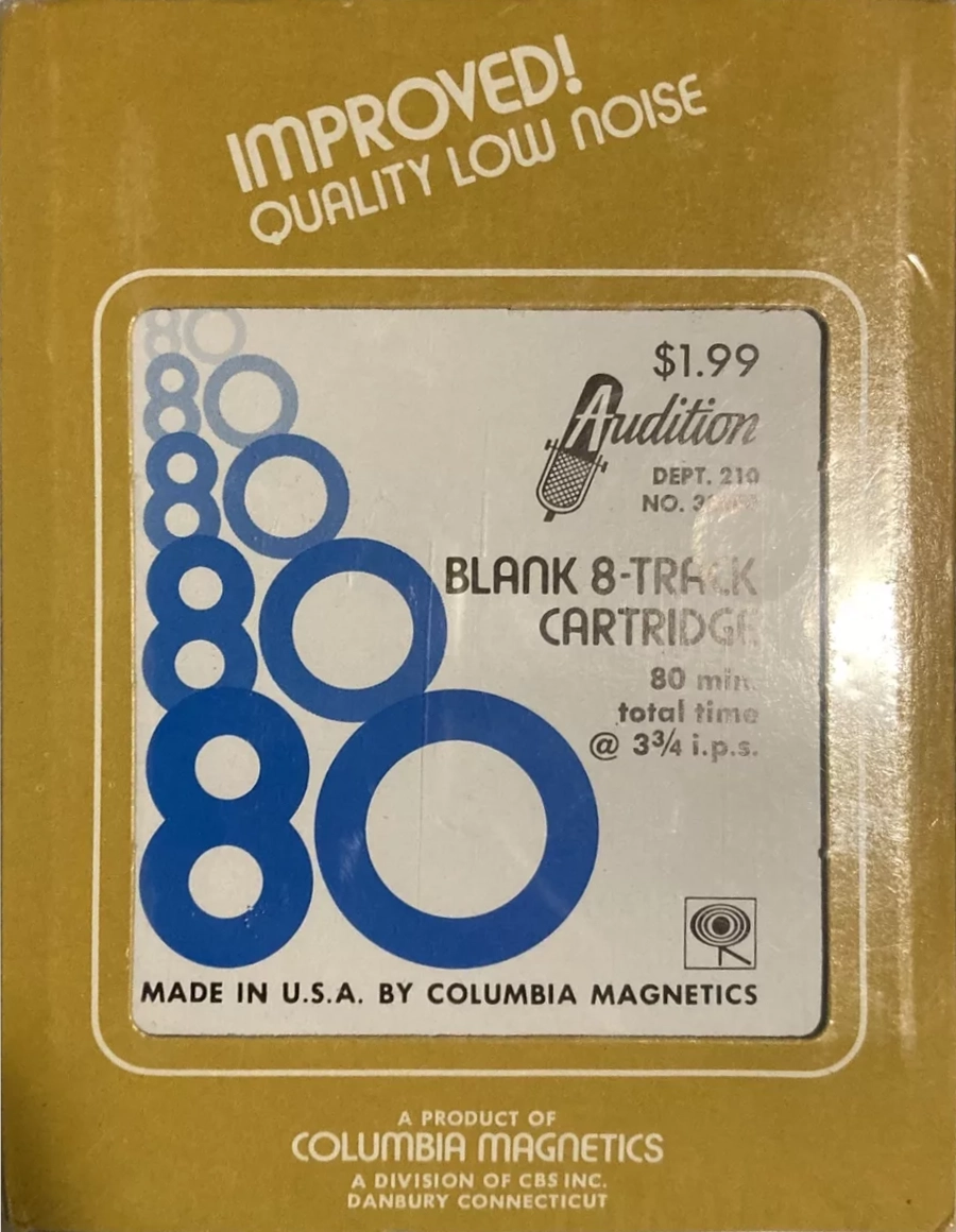 TRACK-8 Audition 80 Type I Normal 1965 USA