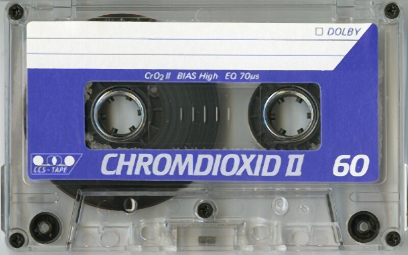 Compact Cassette CCS 60 Type II Chrome Germany