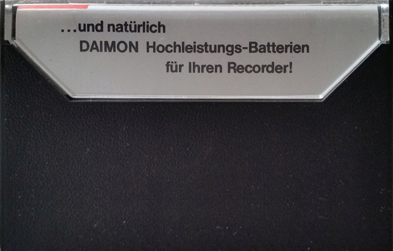 Compact Cassette Daimon 60 Type II Chrome 1978 Germany