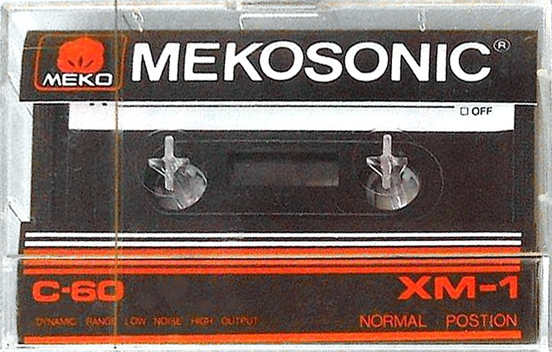 Compact Cassette:  Mekosonic - XM-1 60