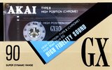 Compact Cassette Akai GX 90 Type I Normal 1991 Canada