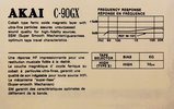 Compact Cassette Akai GX 90 Type I Normal 1991 Canada