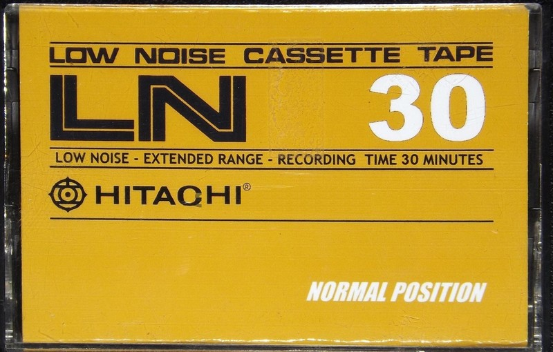 Compact Cassette Hitachi 30 Type I Normal 1976 Japan