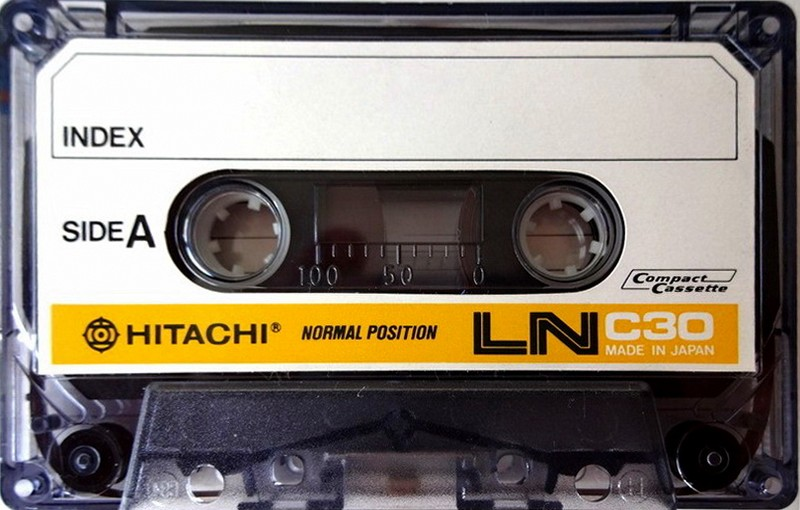 Compact Cassette Hitachi 30 Type I Normal 1976 Japan