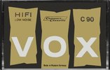 Compact Cassette VOX 90 Type I Normal 1975 Europe