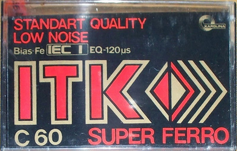 Compact Cassette ITK 60 Type I Normal 1980 Unknown Country
