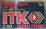 Compact Cassette ITK 60 Type I Normal 1980 Unknown Country