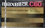 Compact Cassette Maxell CR 60 Type II Chrome 1974 Japan